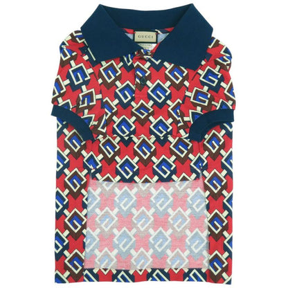 Gucci Geometric G Pet T-Shirt Pet Clothing Dog Wear Pet T Shirt 695744 Cotton