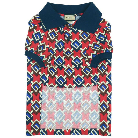 Gucci Geometric G Pet T-Shirt Pet Clothing Dog Wear Pet T Shirt 695744 Cotton