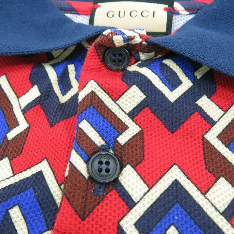 Gucci Geometric G Pet T-Shirt Pet Clothing Dog Wear Pet T Shirt 695744 Cotton