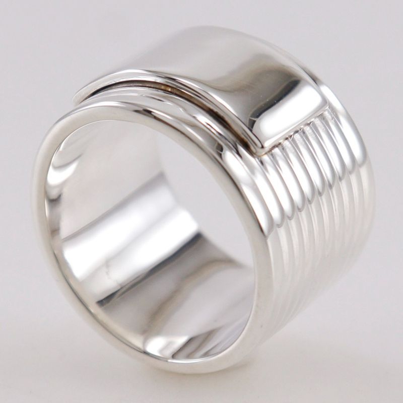 Gucci Vintage Silver 925 9.5 Ladies 10.2g Ring