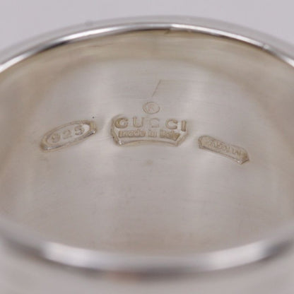 Gucci Vintage Silver 925 9.5 Ladies 10.2g Ring