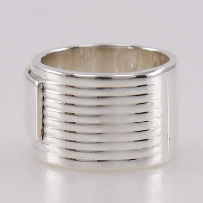 Gucci Vintage Silver 925 9.5 Ladies 10.2g Ring