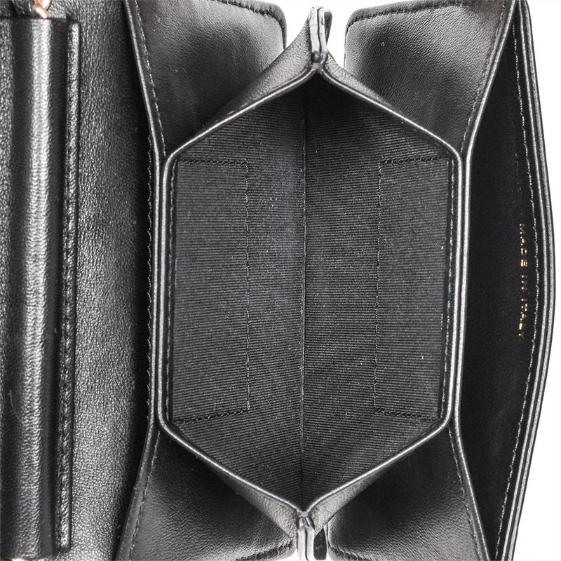 Chanel Matelasse Mini Chain Shoulder Bag Leather A35200 Black Gold Hardware 8