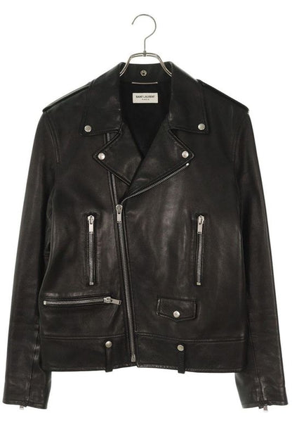Saint Laurent Paris L01 484284 Y5ya2 Classic Motorcycle Rider Scuff the Jacket