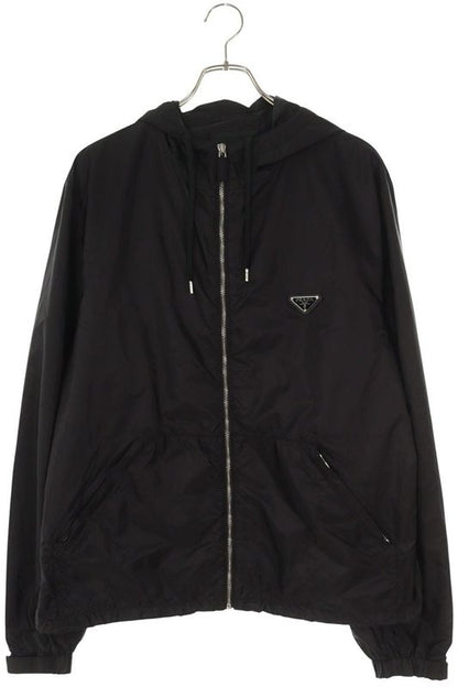 Prada 25aw Sgc220 Re Nylon Triangle Logo Ship Up Blouson Men's 52
