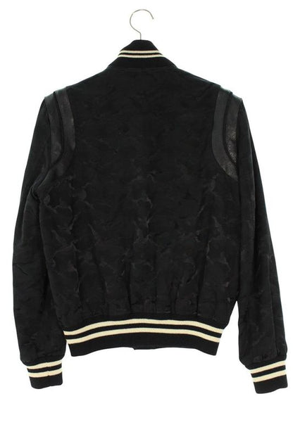 Saint Laurent Paris Teddy 354718 Y008p Camo Leather Trim Stajan Blouson Men 44