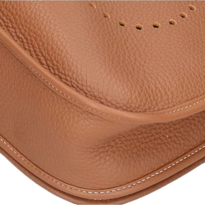 Hermes Evelyn 3 PM W Engraved Svhardware Taurillon Clemence Gold Shoulder Bag