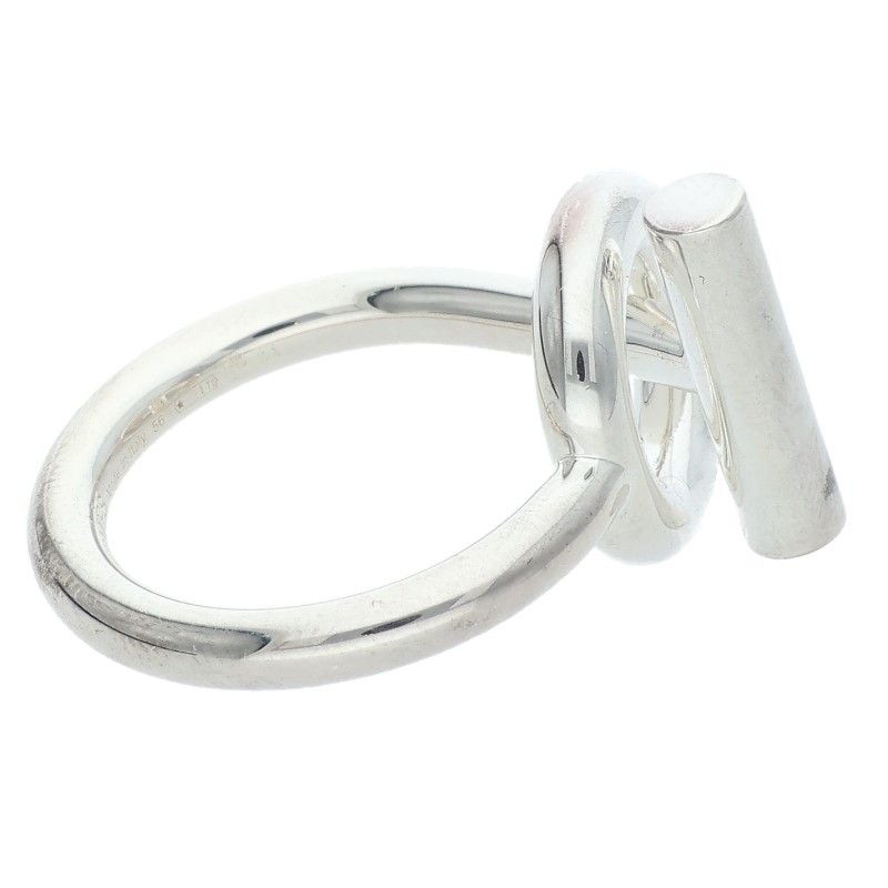 Hermes Echape MM Silver Ring Men's 56 15