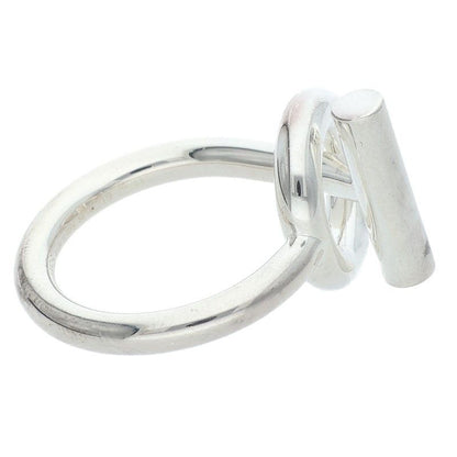 Hermes Echape MM Silver Ring Men's 56 15