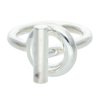 Hermes Echape MM Silver Ring Men's 56 15
