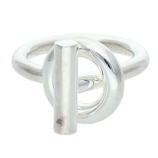 Hermes Echape MM Silver Ring Men's 56 15