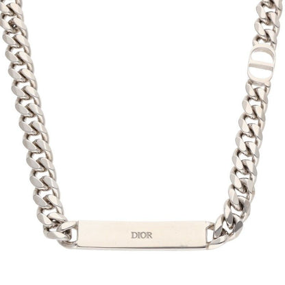Dior CD Icon CD Icon Oblique Plate Necklace Men's