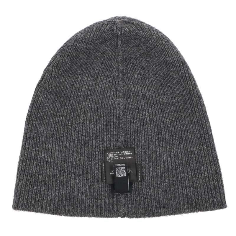 Chanel 25c Logo Embroidered Cashmere Beanie Hat Men's