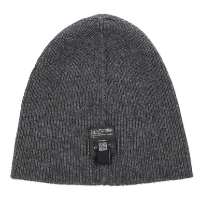 Chanel 25c Logo Embroidered Cashmere Beanie Hat Men's