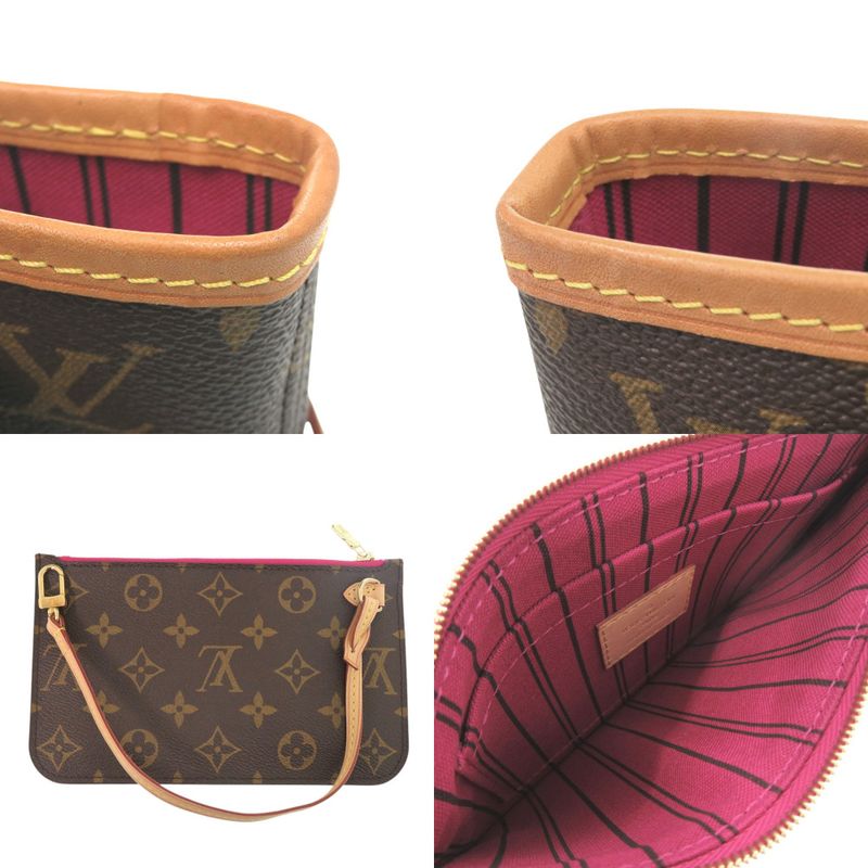 Louis Vuitton Neverfull PM Monogram with Pouch Pivoine M41245 Tote Bag LV 1196