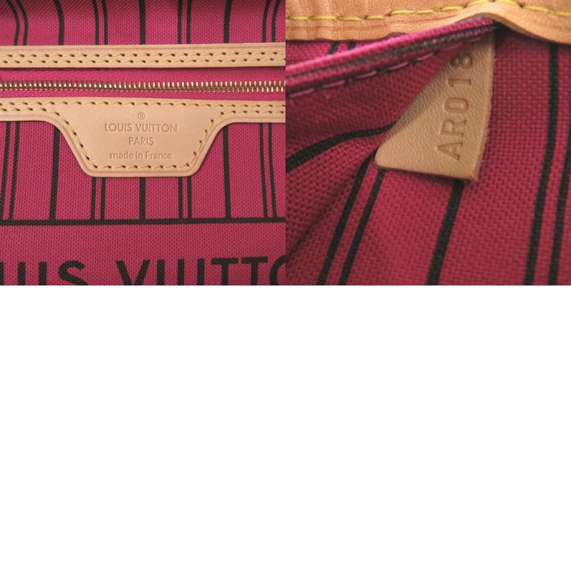 Louis Vuitton Neverfull PM Monogram with Pouch Pivoine M41245 Tote Bag LV 1196