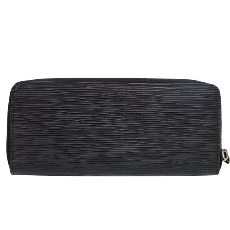 Louis Vuitton Portefeuille Clemence M60915 Epi Leather Noir Black Long Wallet