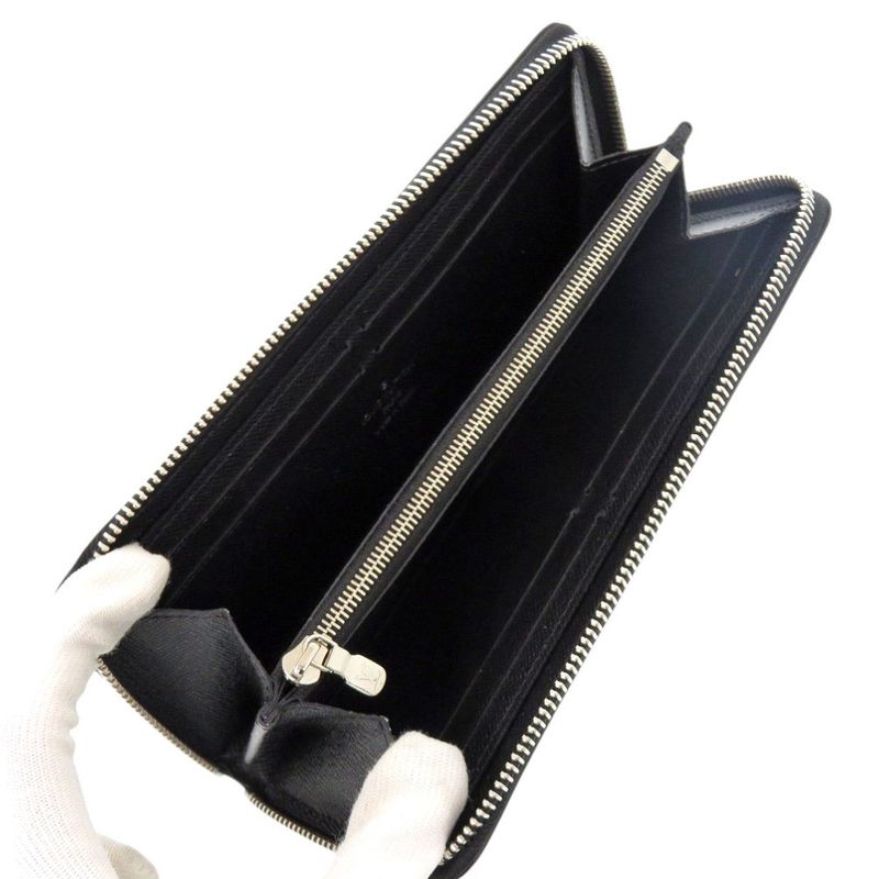 Louis Vuitton Portefeuille Clemence M60915 Epi Leather Noir Black Long Wallet