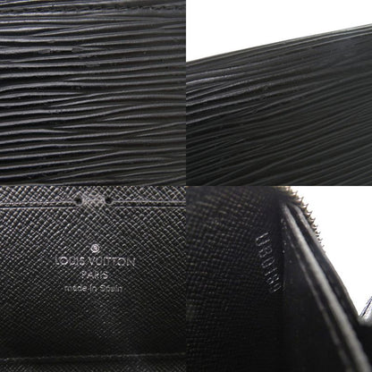 Louis Vuitton Portefeuille Clemence M60915 Epi Leather Noir Black Long Wallet