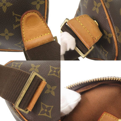 Louis Vuitton Pochette Gange Monogram M51870 Brown Body Bag Waist Bag LV 0484