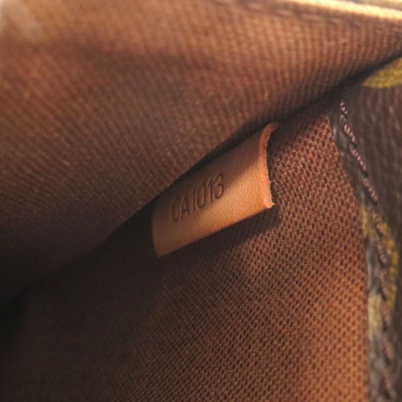 Louis Vuitton Pochette Gange Monogram M51870 Brown Body Bag Waist Bag LV 0484