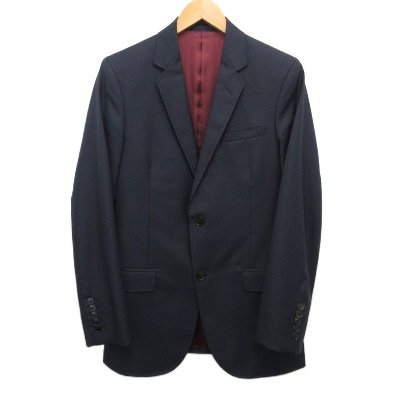 Gucci Suit Setup Single 2B Dot 261yfn 732u04 Navy Blue Navy 46 Approx M