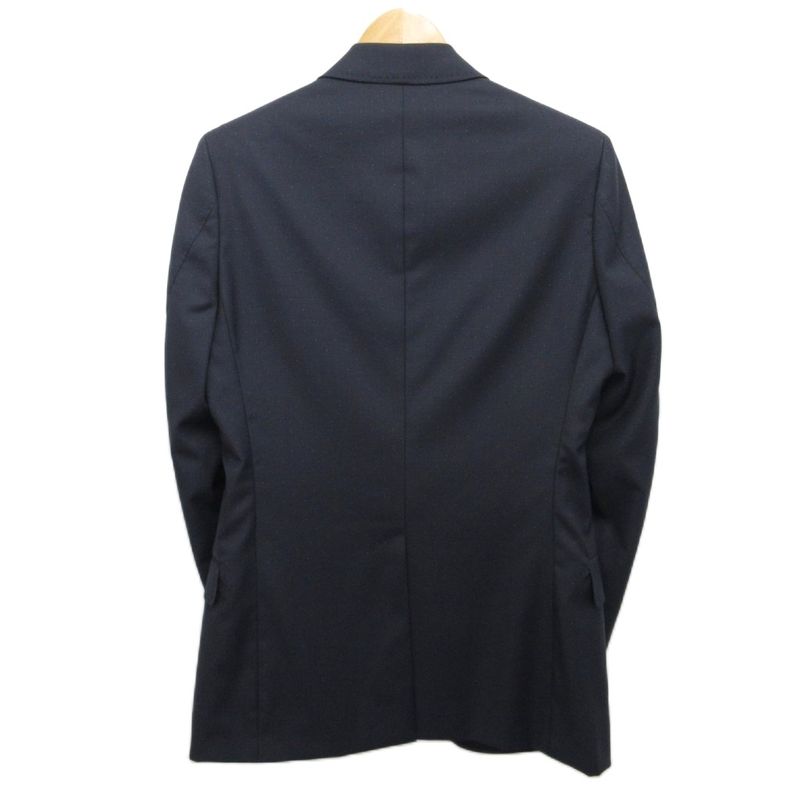 Gucci Suit Setup Single 2B Dot 261yfn 732u04 Navy Blue Navy 46 Approx M
