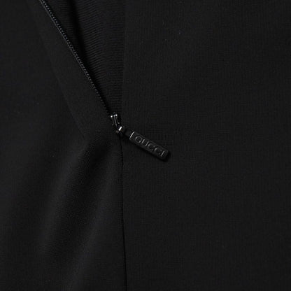 Gucci Dress Size S Lace Sleeve Midi Black Dress Long Sleeves 20251127 Ra6757