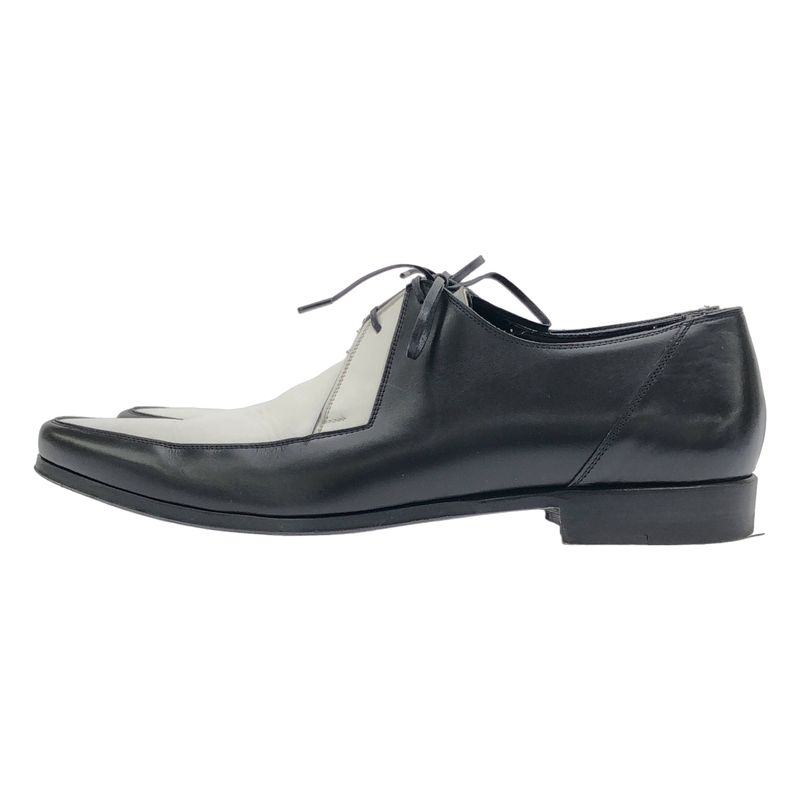 Dior Homme Dior Homme 2006ss Bicolor Leather Juice Black White 39
