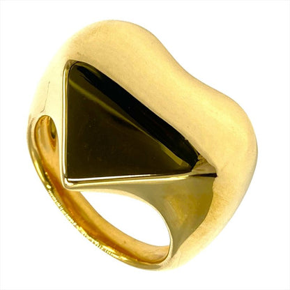Prada Eternal Gold Eternal Gold Heart Ring #15 18k Yellow Gold 15.1g Yellow