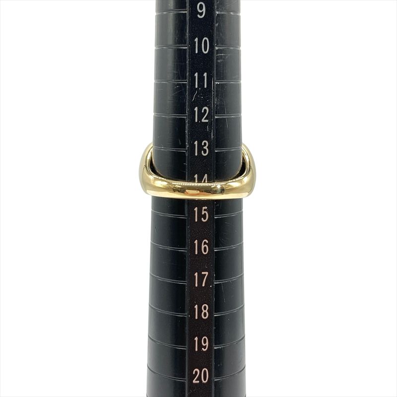 Prada Eternal Gold Eternal Gold Heart Ring #15 18k Yellow Gold 15.1g Yellow