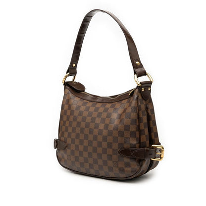 Louis Vuitton Damier Highbury Handbag Shoulder Bag N51200 Brown PVC Leather
