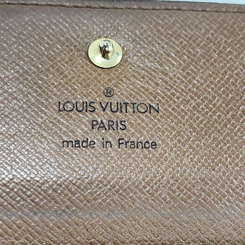 Louis Vuitton W Hook Wallet Monogram Porte Monnaie Vivier Carte Cles Di M61652