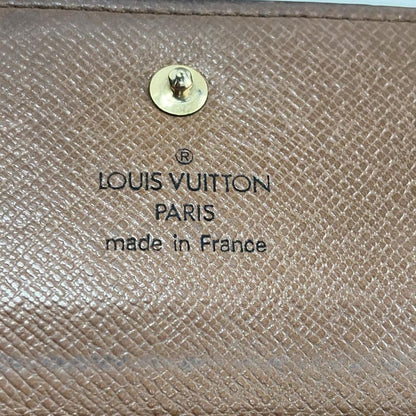 Louis Vuitton W Hook Wallet Monogram Porte Monnaie Vivier Carte Cles Di M61652