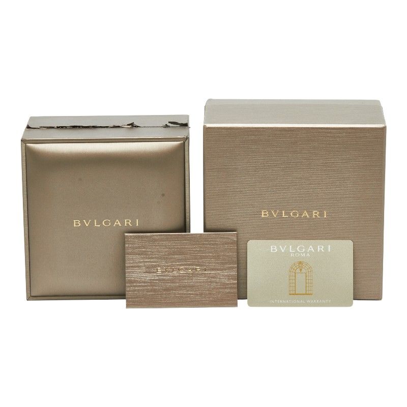 Bulgari Lechea 1P Diamond 18K Yellow Gold Yellow Gold 750 Ladies Bvlgari