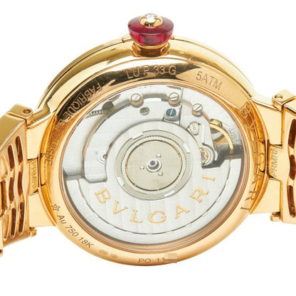 Bulgari Lechea 1P Diamond 18K Yellow Gold Yellow Gold 750 Ladies Bvlgari