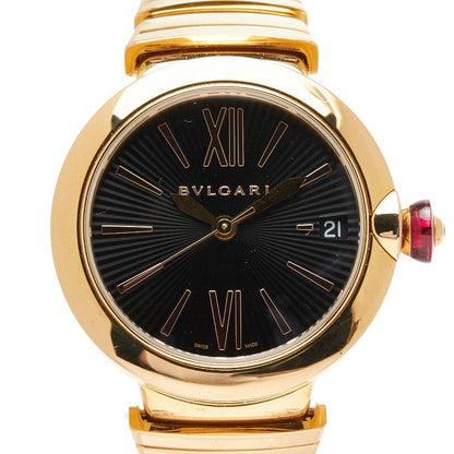 Bulgari Lechea 1P Diamond 18K Yellow Gold Yellow Gold 750 Ladies Bvlgari