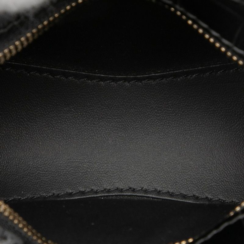 Balenciaga City Neo Classic Mini Handbag Shoulder Bag 2WAY Black Croc Shape