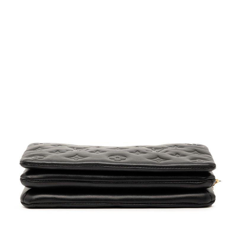 Louis Vuitton Monogram Embossed Pochette Coussin Chain Shoulder Bag M82116