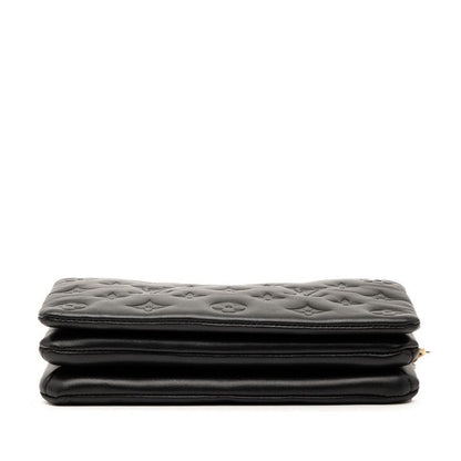 Louis Vuitton Monogram Embossed Pochette Coussin Chain Shoulder Bag M82116