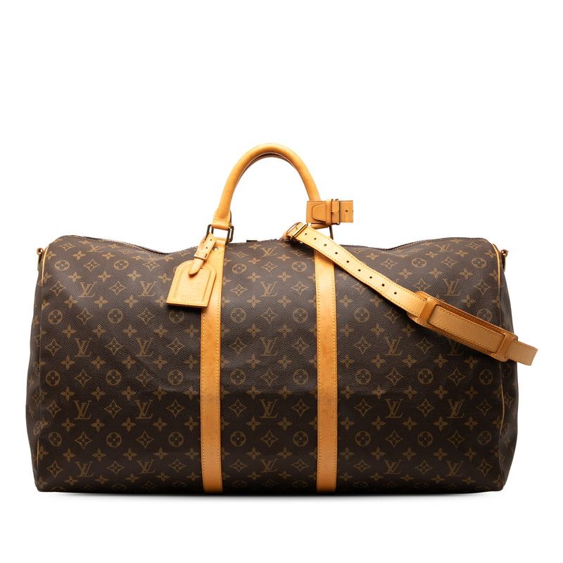 Louis Vuitton Monogram Keepall Bandouliere 60 Boston Bag Shoulder Bag 2WAY
