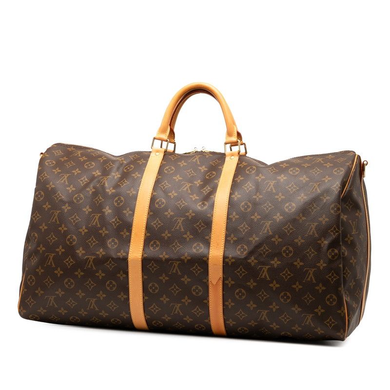 Louis Vuitton Monogram Keepall Bandouliere 60 Boston Bag Shoulder Bag 2WAY