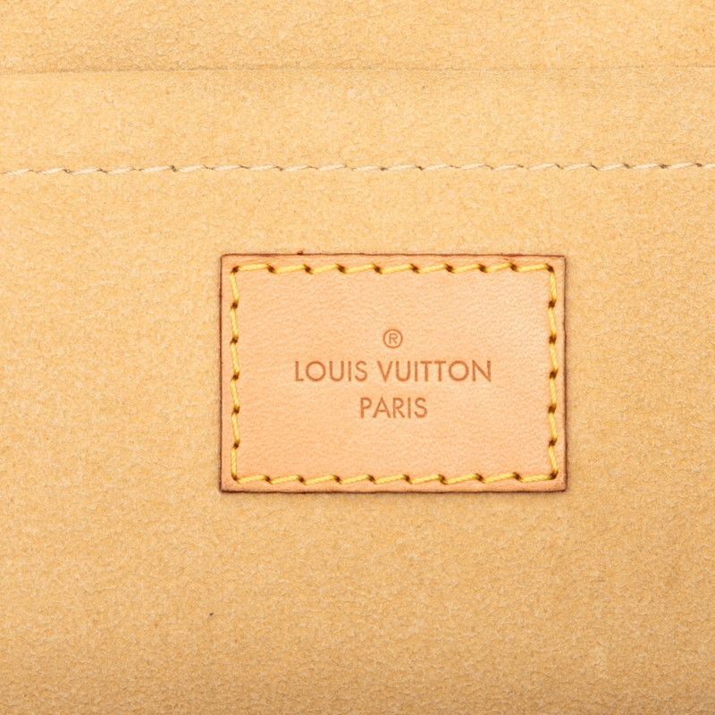 Louis Vuitton Damier Azure Salina PM Tote Bag Shoulder Bag N41208 White PVC