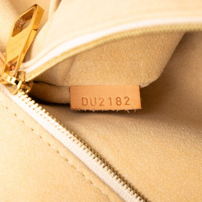 Louis Vuitton Damier Azure Salina PM Tote Bag Shoulder Bag N41208 White PVC