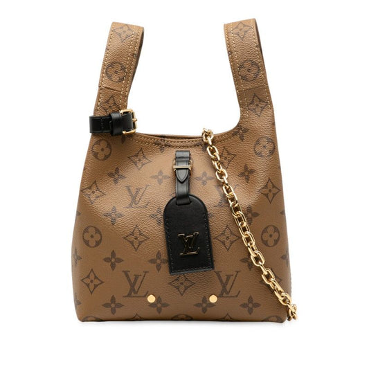 Louis Vuitton Monogram Reverse Atlantis BB Handbag Shoulder Bag 2WAY M46816