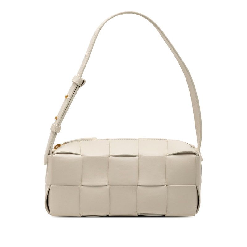 Bottega Veneta Maxi Intrecciato Small Brick Cassette One Shoulder Bag 729166
