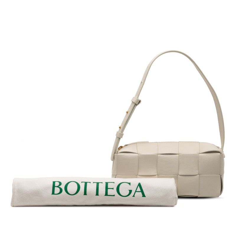 Bottega Veneta Maxi Intrecciato Small Brick Cassette One Shoulder Bag 729166