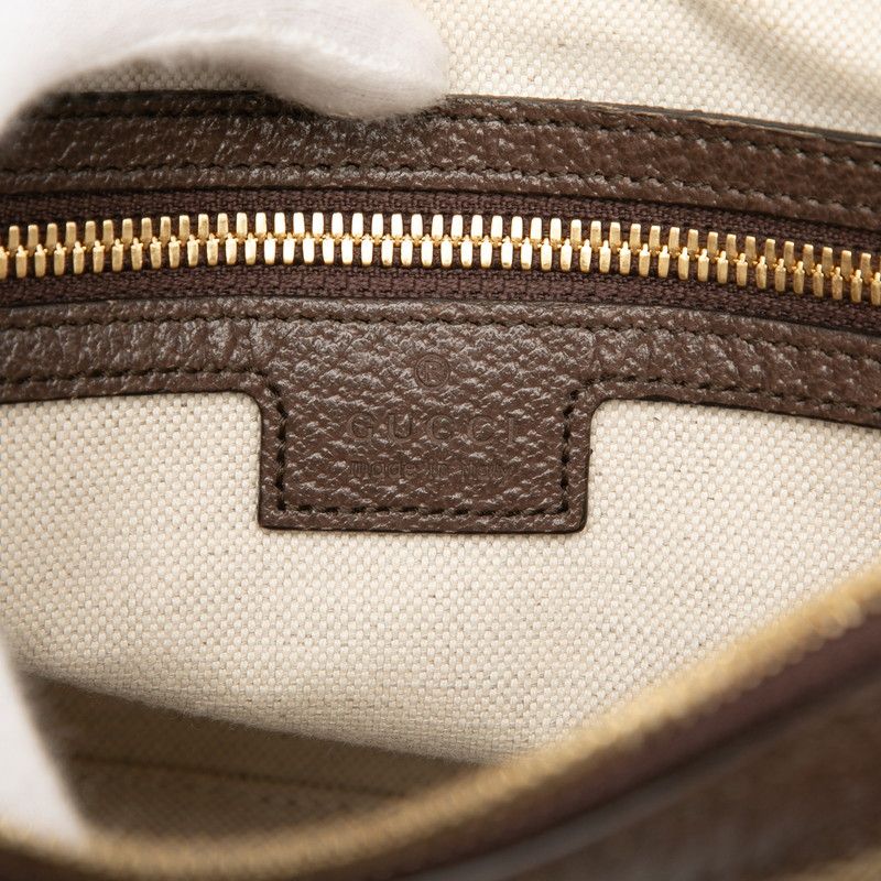 Gucci Jumbo GG Shoulder Bag Messenger Bag 675891 Beige Brown Canvas Leather