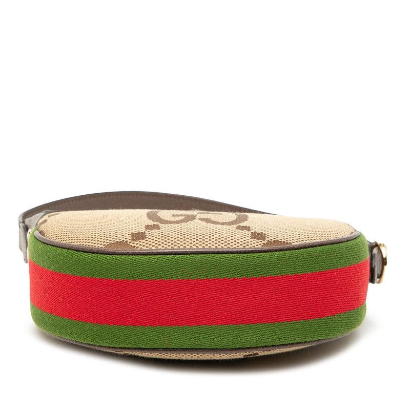 Gucci Ophidia Jumbo GG Mini Handbag One Shoulder Bag 658551 Beige Brown Canvas