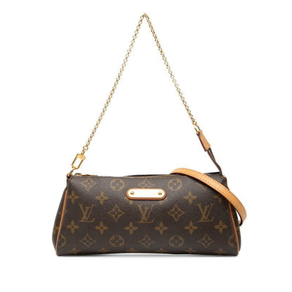 Louis Vuitton Monogram Eva Handbag Shoulder Bag 2WAY M95567 Brown PVC Leather